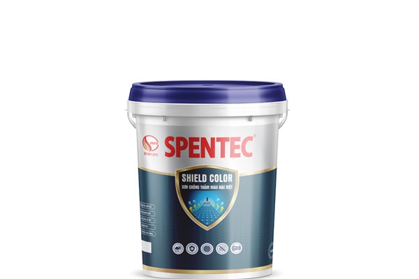 Sơn chống thấm màu đặc biệt SPENTEC - Lon 5L